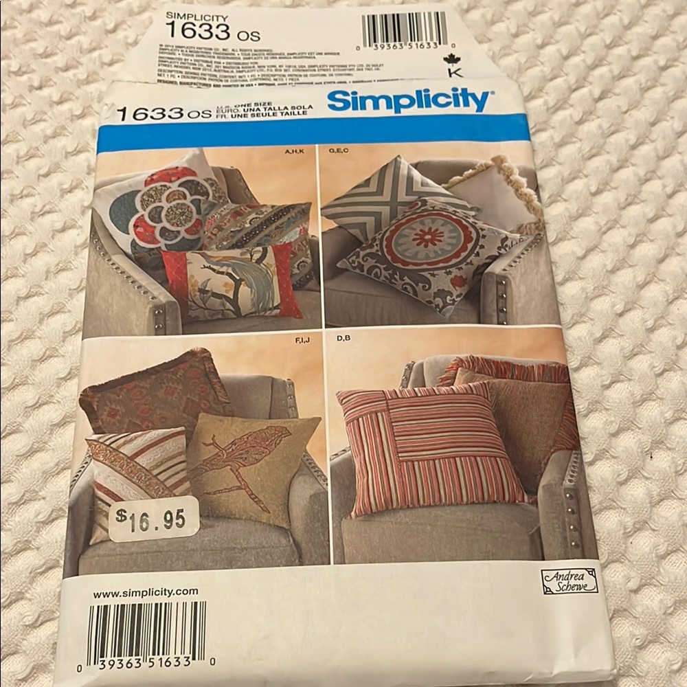 Simplicity Earth Tone Accent Pillows Set